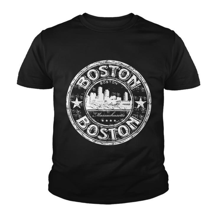 Boston Vintage Logo Tshirt Youth T-shirt
