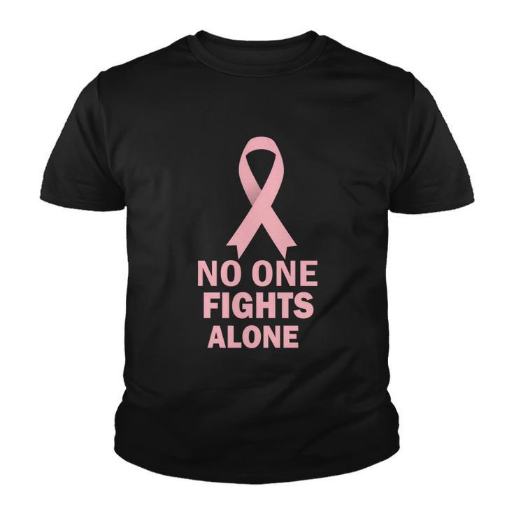 Bougie Hounds No One Fights Alone Gift Youth T-shirt