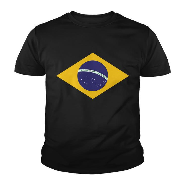 Brazil National Flag Youth T-shirt