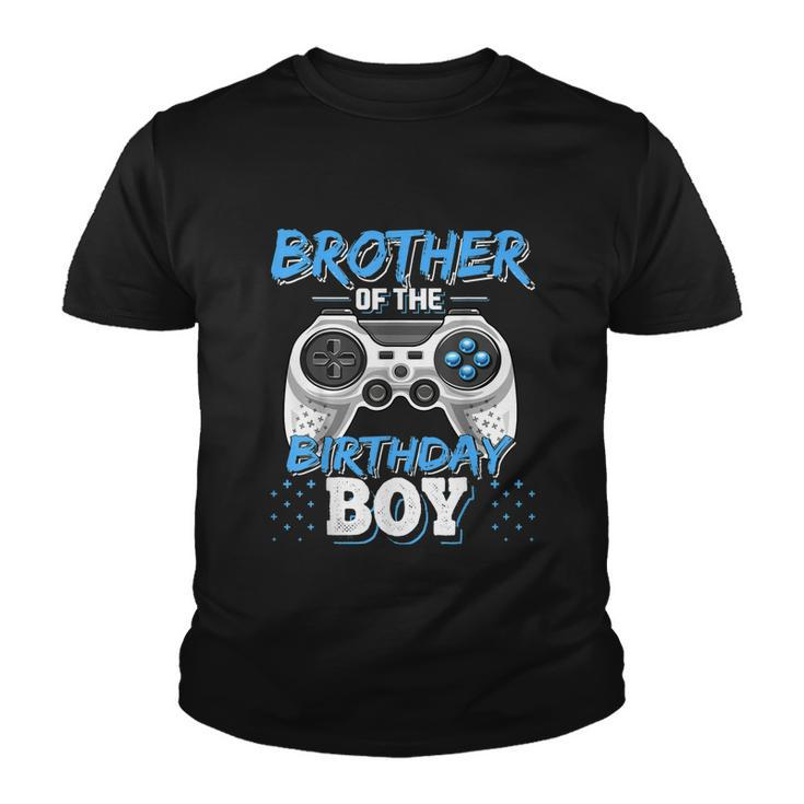 Brother Of The Birthday Boy Matching Video Gamer Party Youth T-shirt