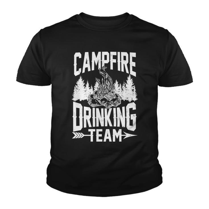 Campfire Drinking Team Tshirt Youth T-shirt