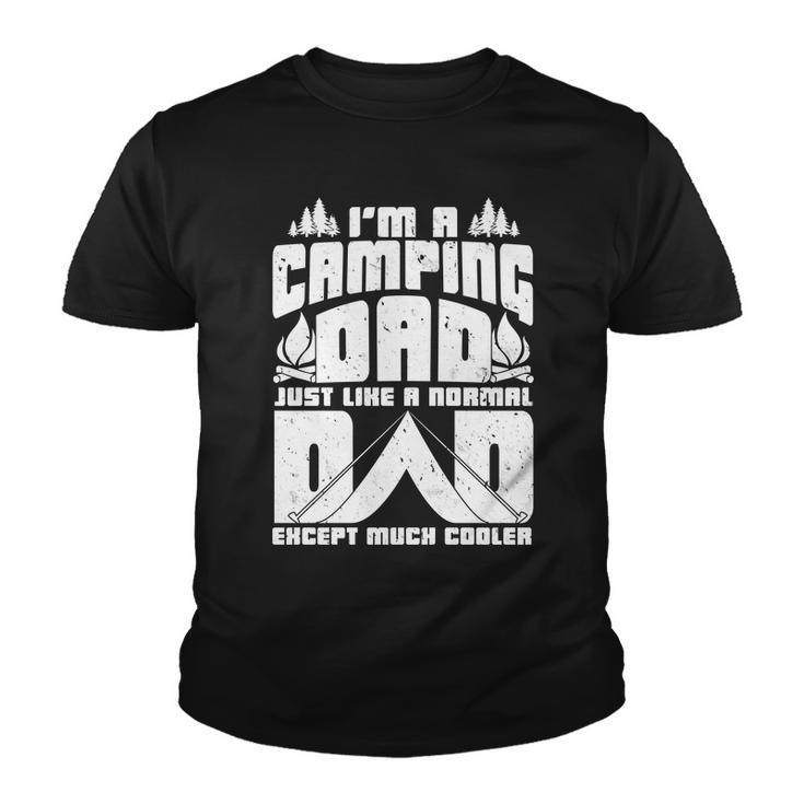 Camping Dad Tshirt Youth T-shirt