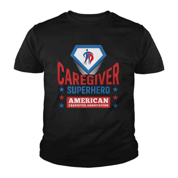 Caregiver Superhero Official Aca Apparel  Youth T-shirt
