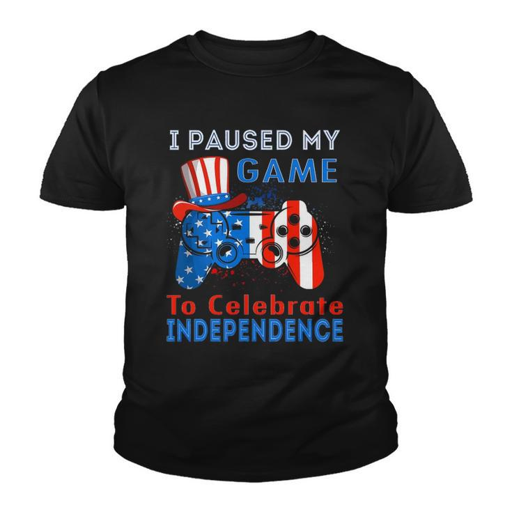 Celebrate 4Th Of July America Independence July 4Th Boy Kids Youth T-shirt