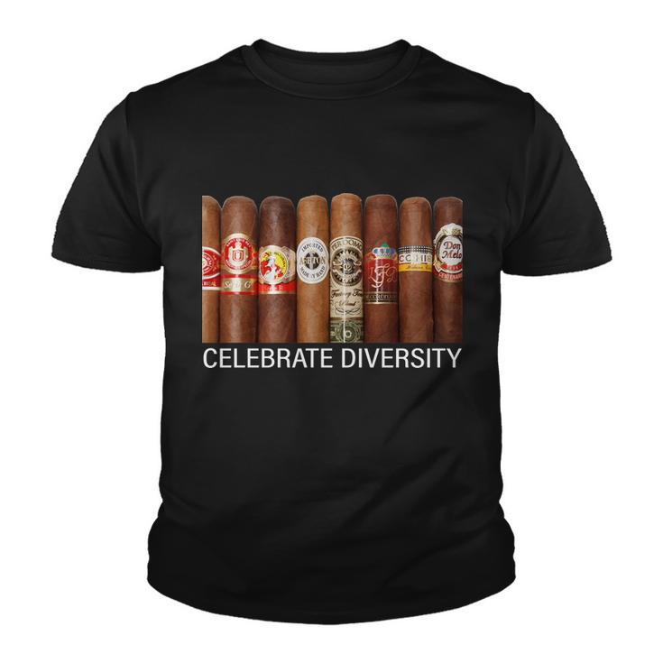 Celebrate Diversity Cigars Youth T-shirt