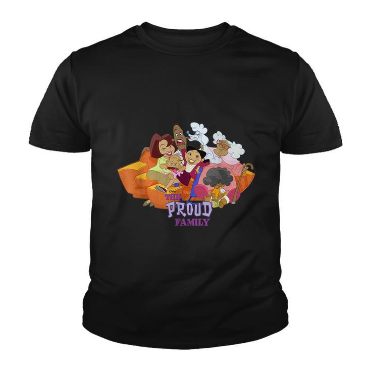 Channel The Proud Family Characters Youth T-shirt