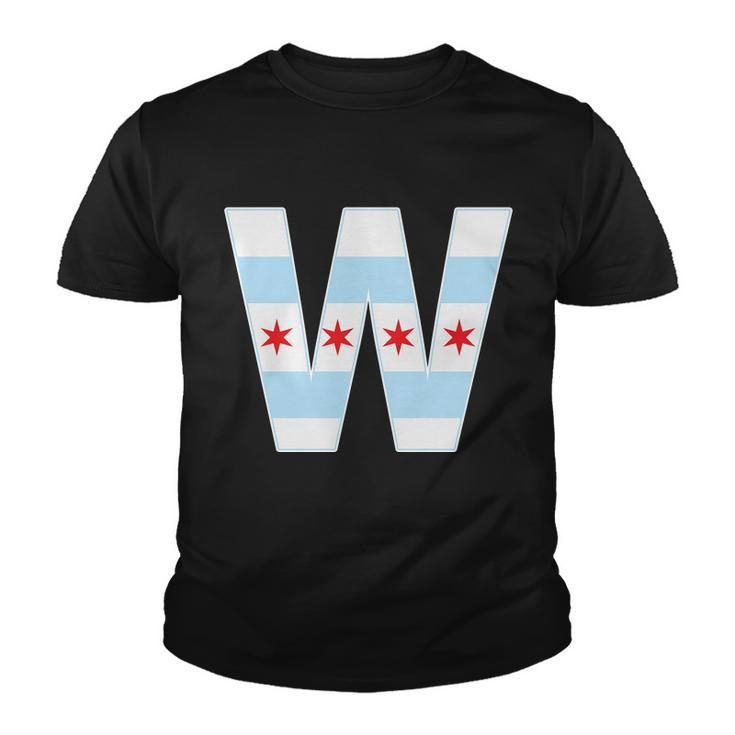 Chicago City Flag W Youth T-shirt