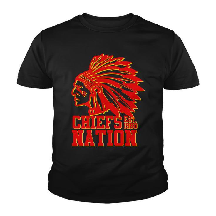 Chiefs Nations Est  Youth T-shirt