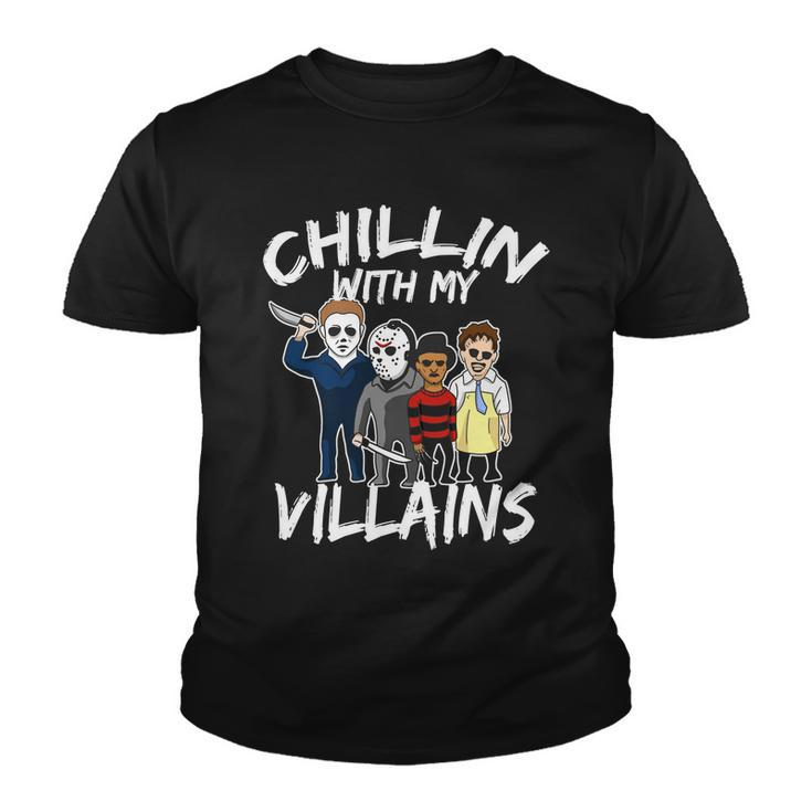 Chillin With My Villains Tshirt Youth T-shirt