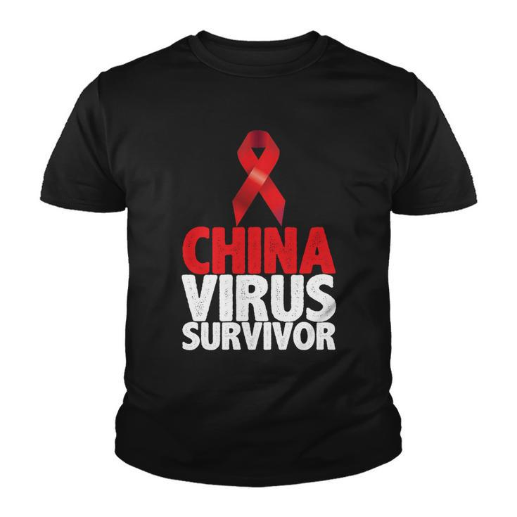 China Virus Survivor Tshirt Youth T-shirt