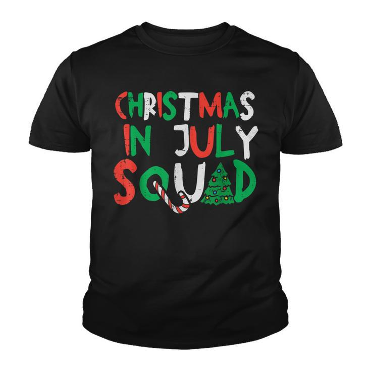 Christmas In July Squad Funny Summer Xmas Men Women Kids  Youth T-shirt