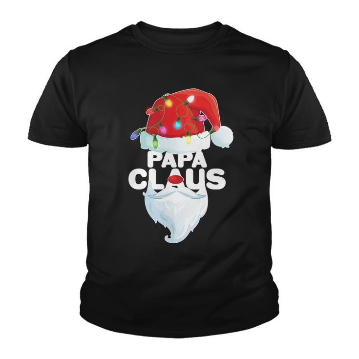 Christmas Papa Claus Tshirt Youth T-shirt