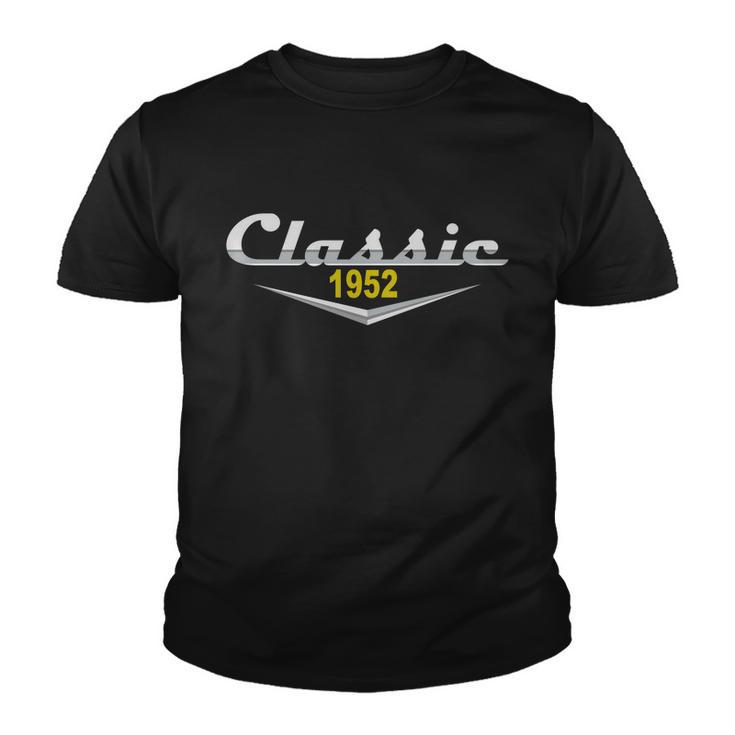 Classic 1952 Vintage 70Th Birthday Youth T-shirt