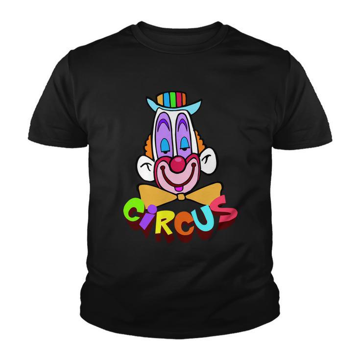 Clown Circus Face Funny Retro Tshirt Youth T-shirt