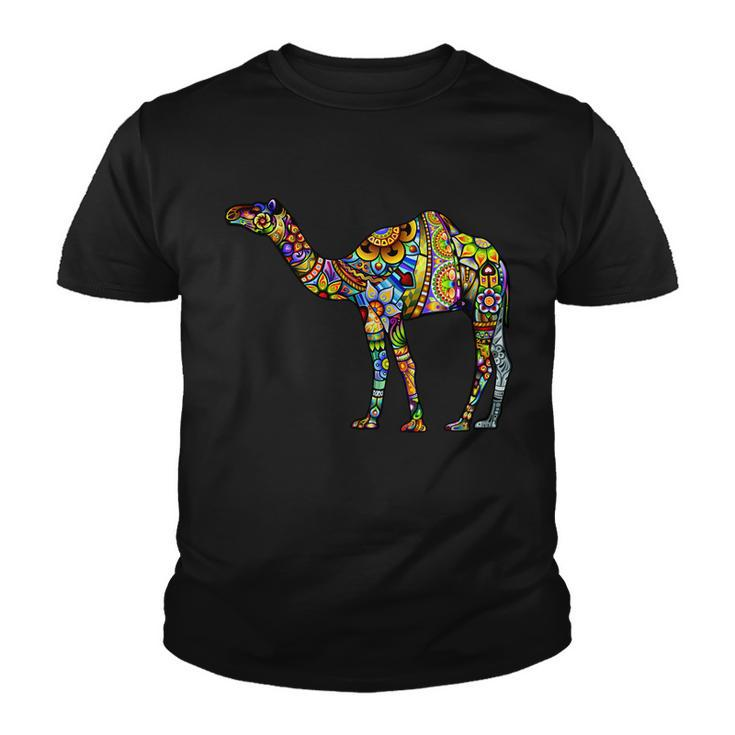 Colorful Camel Youth T-shirt