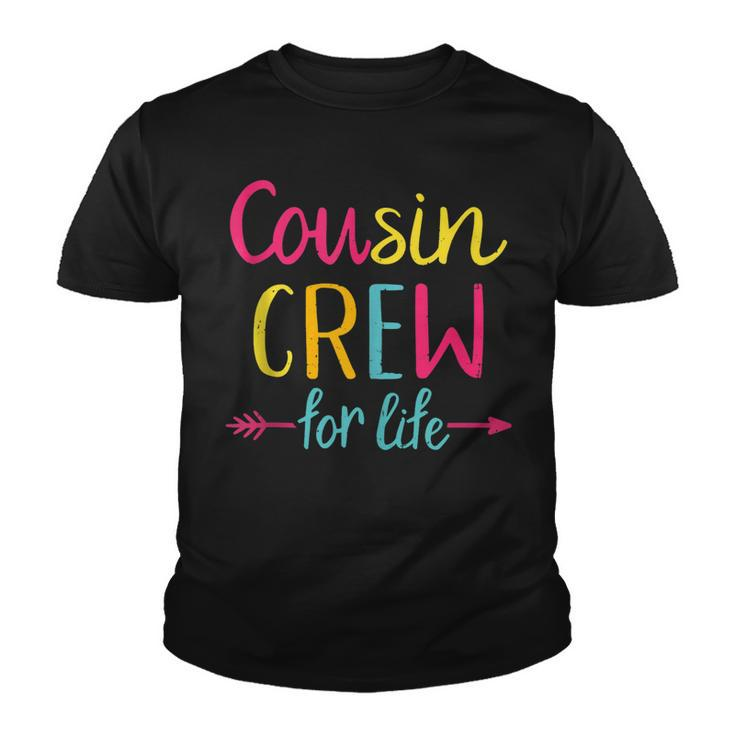 Cousin Crew For Life Family Matching Adult N Kids Funny  Youth T-shirt