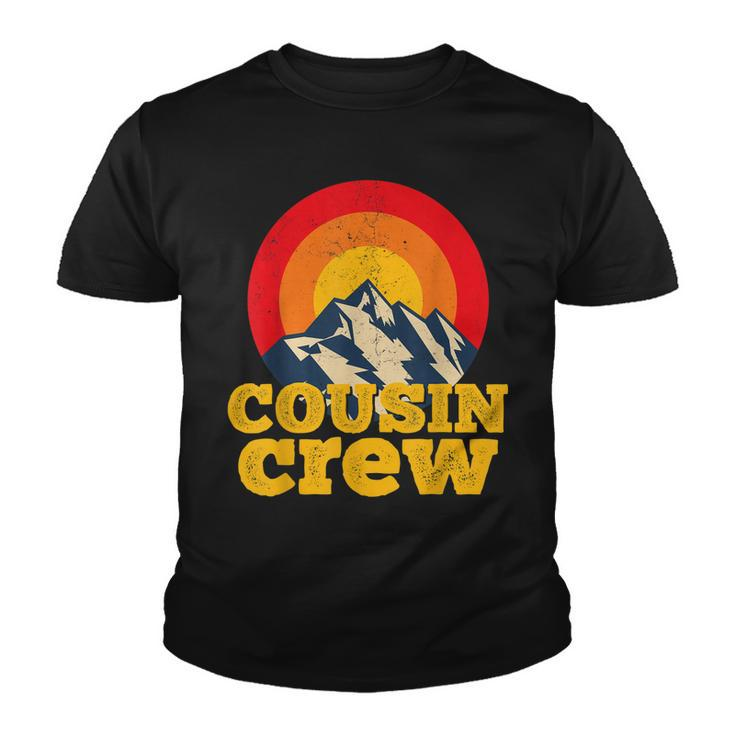 Cousin Crew Kids Matching  Camping Group Cousin Squad  Youth T-shirt