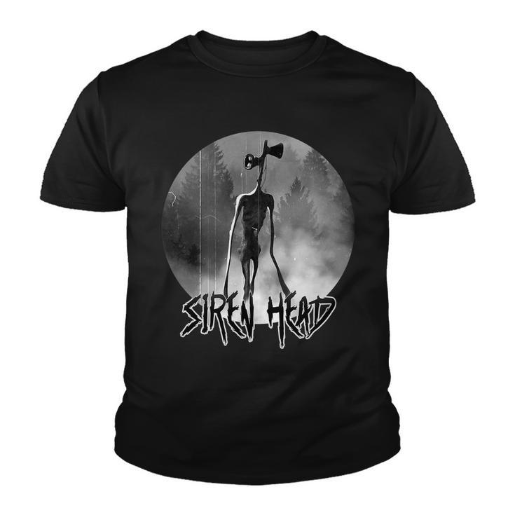 Creepy Siren Head Horror Youth T-shirt