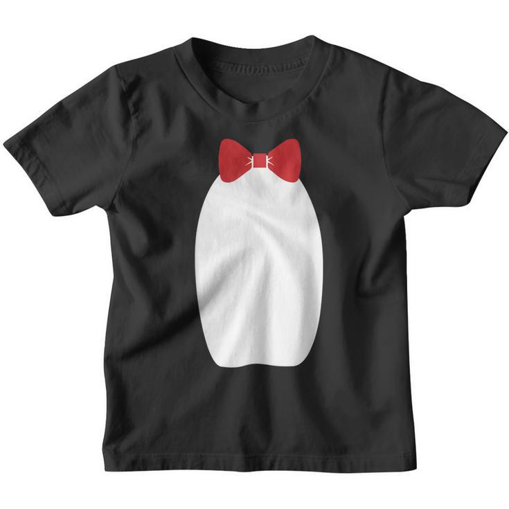Cute Fancy Penguin Bow Tie Halloween Costume Funny   Youth T-shirt