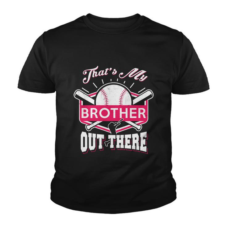 Cute Proud Baseball Sister Gift Cute Gift For Sisters Cute Gift Youth T-shirt