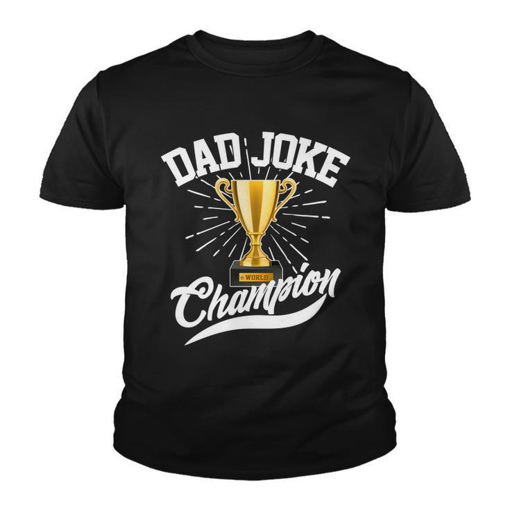 Dad Joke World Champion Youth T-shirt