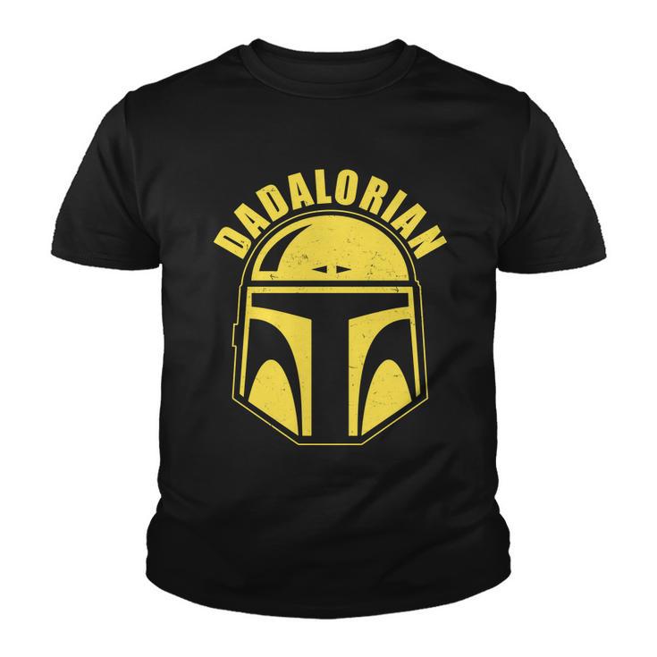 Dadalorian Helmet Tshirt Youth T-shirt