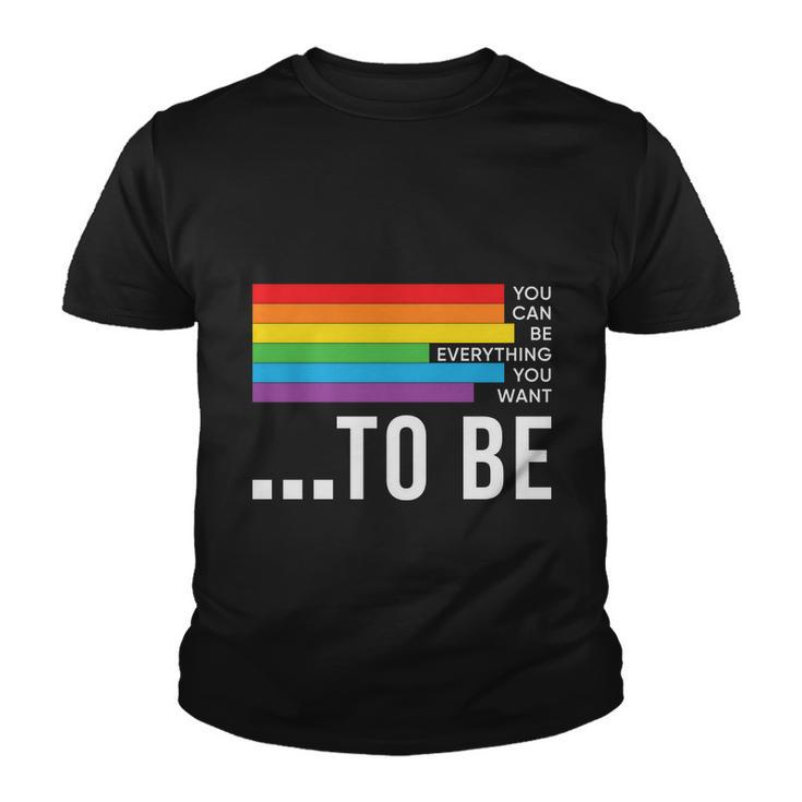 Dare To Be Yourself Lgbt Pride Month Youth T-shirt