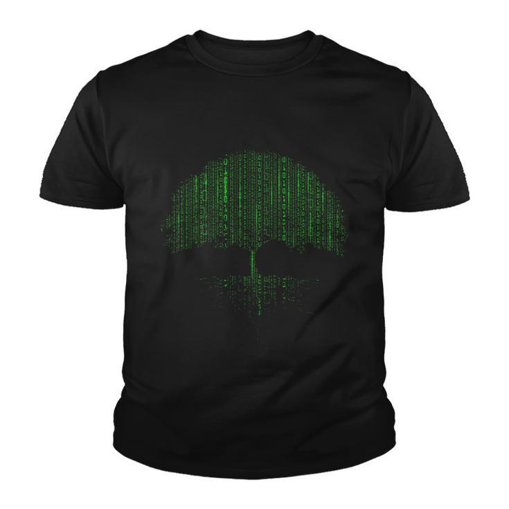 Debug Algorithm Debugger Matrix Tree Programmer Youth T-shirt