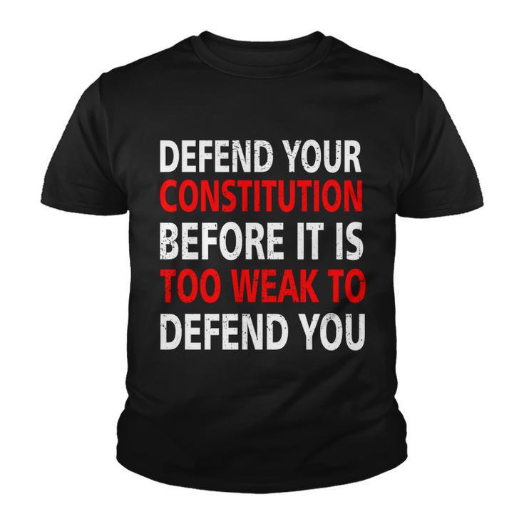 Defend Your Constitution Youth T-shirt