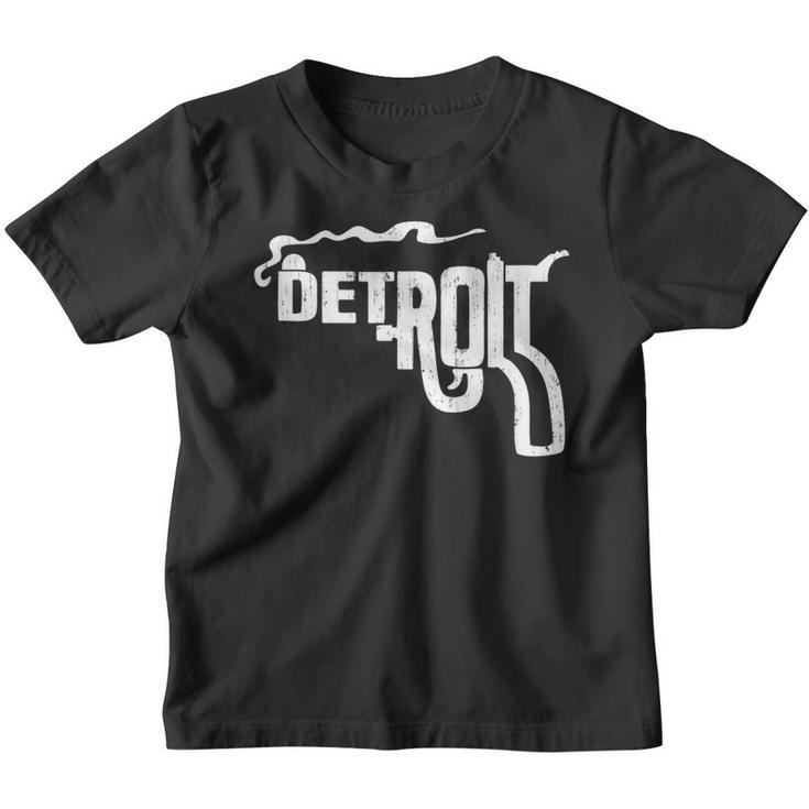 Detroit Smoking Gun Vintage  Youth T-shirt