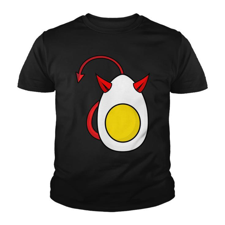 Deviled Egg Funny Halloween Costume Youth T-shirt