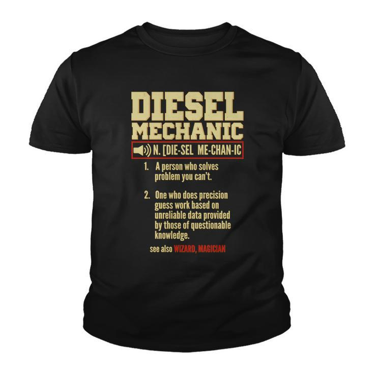 Diesel Mechanic Tshirt Youth T-shirt