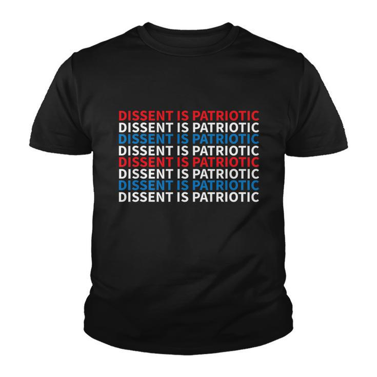 Dissent Is Patriotic Shirt Collar Rbg I Dissent Youth T-shirt