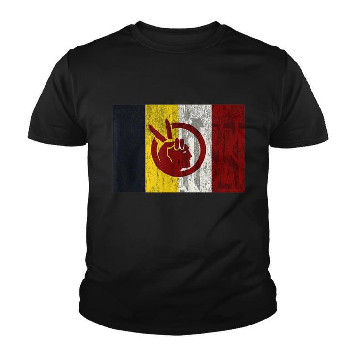 Distressed American Indian Movement Youth T-shirt