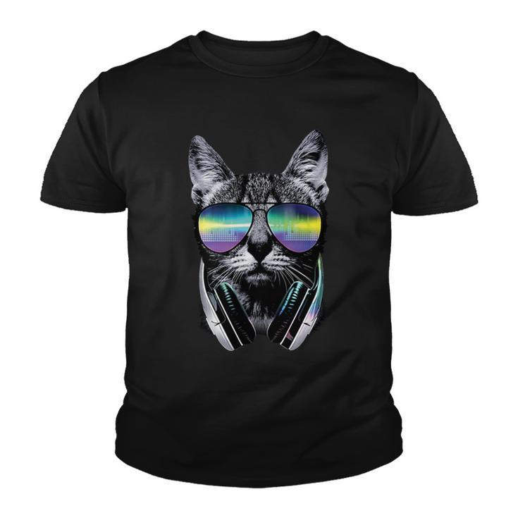 Dj Cat Tshirt Youth T-shirt