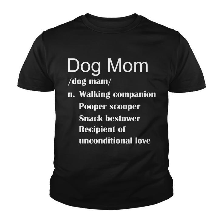 Dog Mom Definition Youth T-shirt