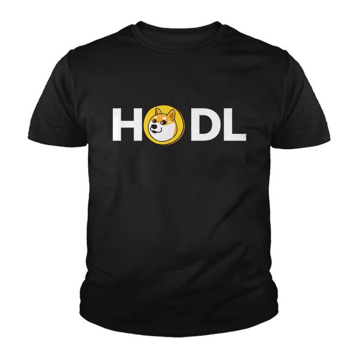 Dogecoin Hoodl Youth T-shirt