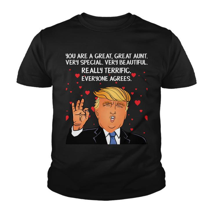 Donald Trump Your A Great Aunt Tshirt Youth T-shirt