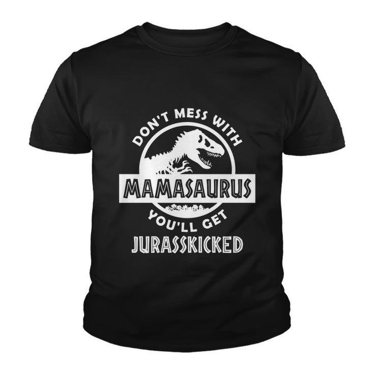 Dont Mess With Mamasaurus Tshirt Youth T-shirt