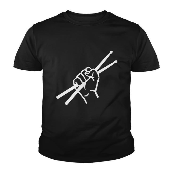 Drums Music Drumsticks Musician Youth T-shirt