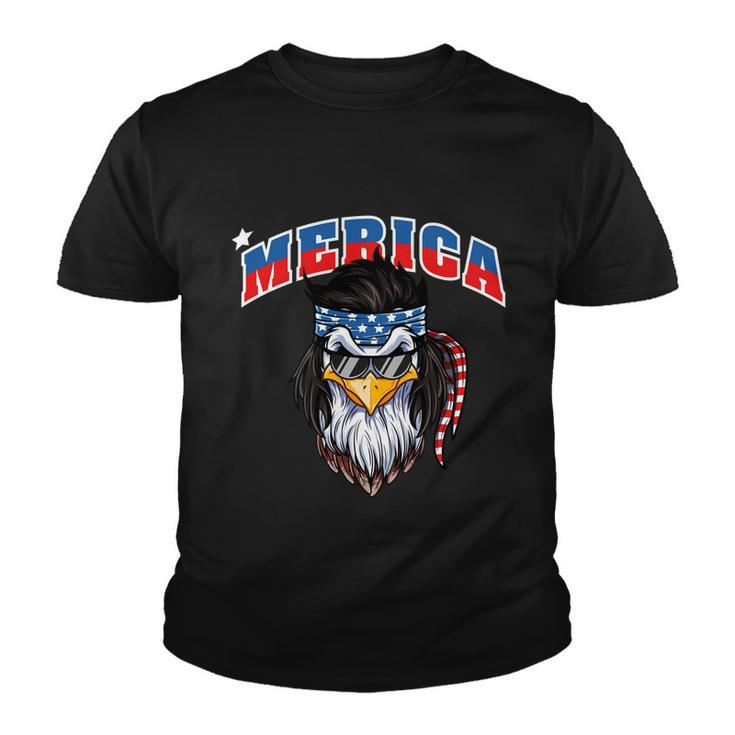 Eagle Mullet 4Th Of July Merica American Flag Funny Gift Funny Gift Youth T-shirt