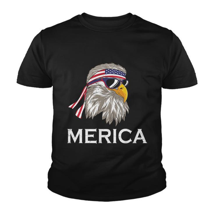 Eagle Mullet 4Th Of July Usa American Flag Merica Gift V4 Youth T-shirt