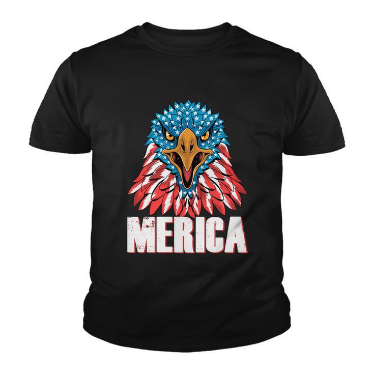 Eagle Mullet 4Th Of July Usa American Flag Merica Gift V6 Youth T-shirt