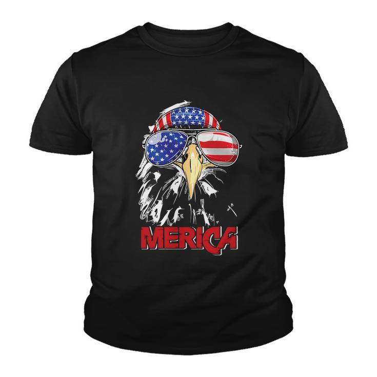 Eagle Mullet 4Th Of July Usa American Flag Merica Gift V7 Youth T-shirt