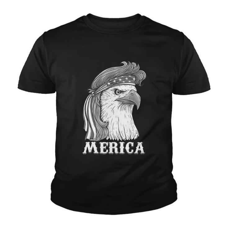 Eagle Mullet 4Th Of July Usa American Flag Merica Gift V8 Youth T-shirt