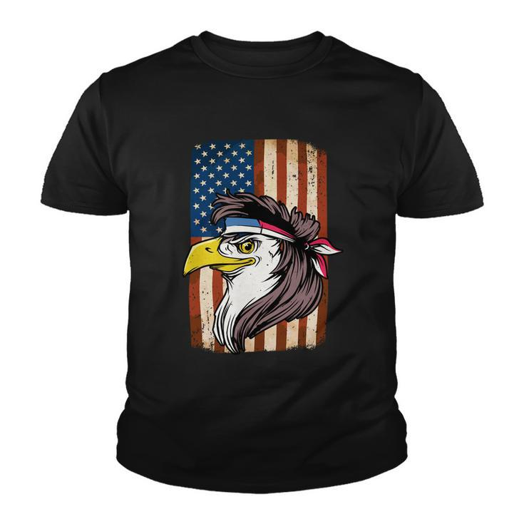Eagle Mullet Usa American Flag Merica 4Th Of July Meaningful Gift V2 Youth T-shirt
