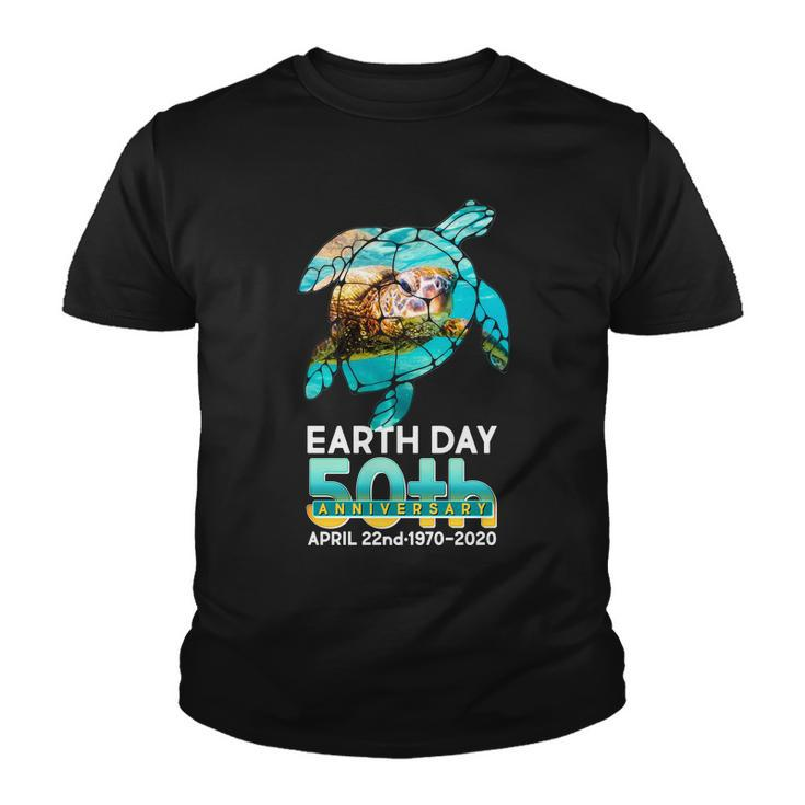 Earth Day 50Th Anniversary Turtle V2 Youth T-shirt