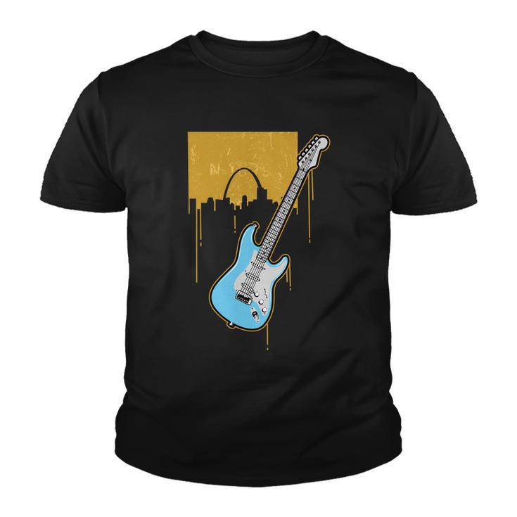 Electric Guitar Musical Instrument Youth T-shirt