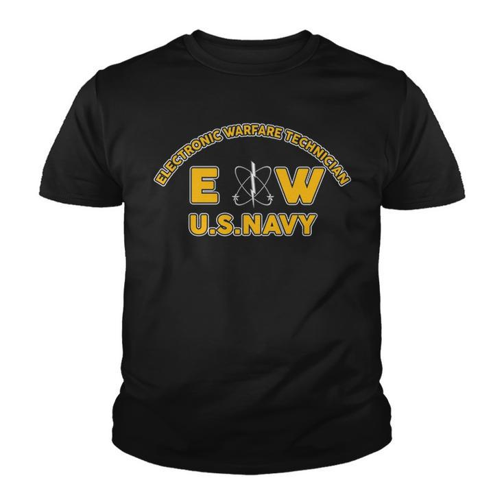 Electronic Warfare Technician Ew Youth T-shirt