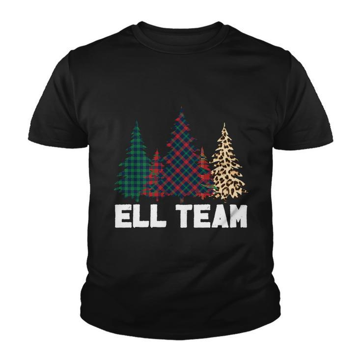 Ell Team Leopard Back To School Teachers Students Great Gift Youth T-shirt
